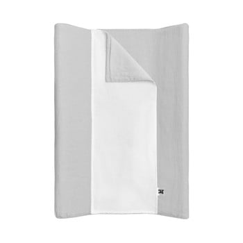 Saltea impermeabilă din in pentru schimbat bellamy stone gray, 50 x 70 cm
