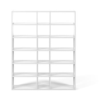 Bibliotecă temahome pombal, lățime 182 cm, alb