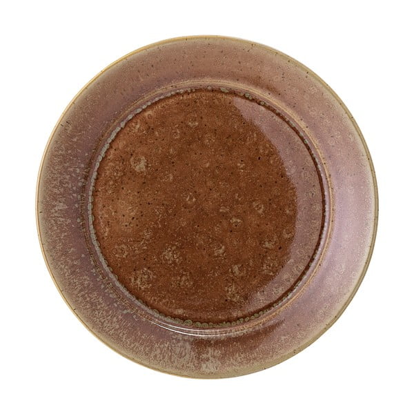 Hnědý kameninový talíř Bloomingville Pixie, ø 28 cm