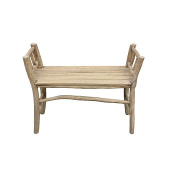 Bancă din lemn de tec hsm collection bench pank