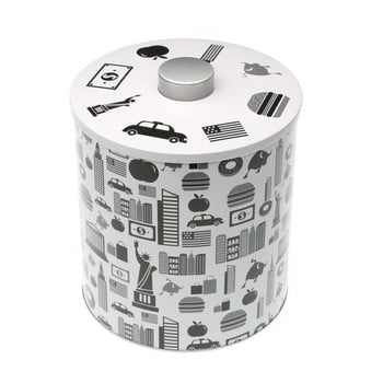 Recipient din metal versa ciudad, ⌀ 17 cm