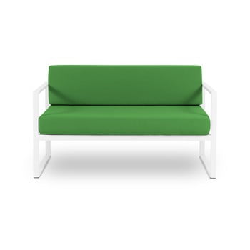 Canapea cu două locuri, adecvată pentru exterior calme jardin nicea, verde