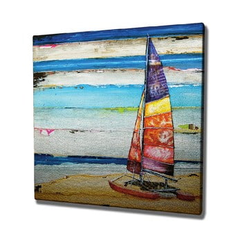 Tablou pe pânză boat, 45 x 45 cm