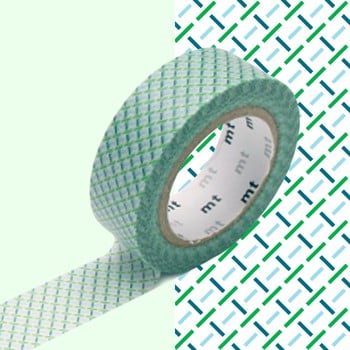 Bandă decorativă Washi MT Masking Tape Alaina, rolă 10 m