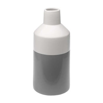 Vază din ceramică versa turno, înălțime 30,5 cm, gri-alb