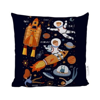 Față de pernă din bumbac satinat mr. little fox adventure, 50 x 50 cm