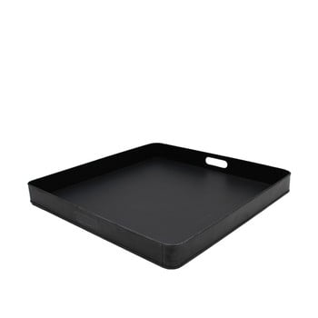 Tavă metalică pentru servit label51, 80 x 80 cm, negru