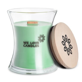 Lumânare din ceară de soia We Love Candles Fresh Grass, durată de ardere 64 ore