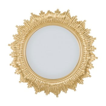 Oglindă de perete cu ramă din fier mauro ferretti glam star, ⌀ 45 cm