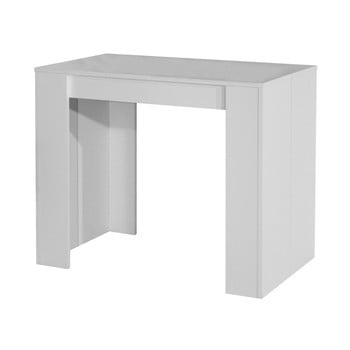 Masă extensibilă temahome elastic, alb
