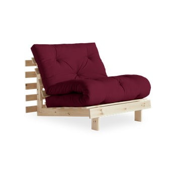 Fotoliu extensibil karup design roots raw/bordeaux