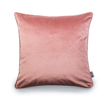 Față de pernă roz welovebeds heard wood, 50 x 50 cm