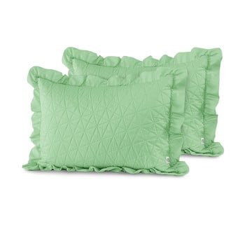 Set 2 fețe de pernă ameliahome tilia mint, 70 x 50 cm, verde