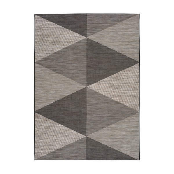 Šedý venkovní koberec Universal Biorn Grey, 77 x 150 cm