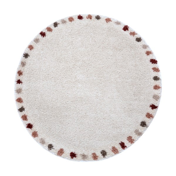 Krémově bílý koberec Mint Rugs Essential Holy, ø 160 cm