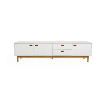 Comodă tenzo svea, 57 x 225 cm, alb