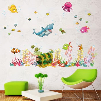 Autocolant ambiance smiling shark