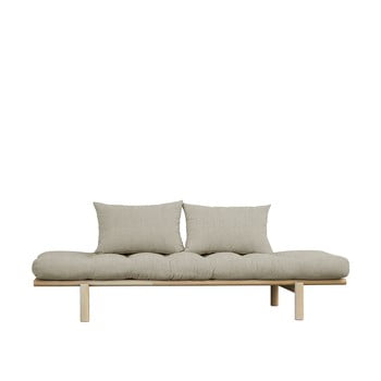 Canapea karup design pace natural, gri - bej