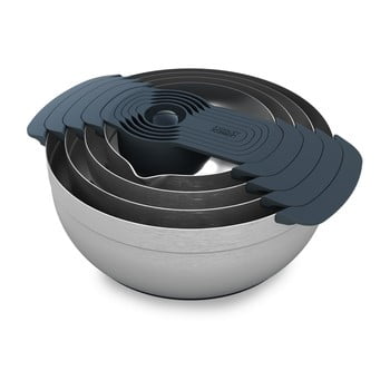 Set cu 9 accesorii din oțel pentru bucătărie joseph joseph nest