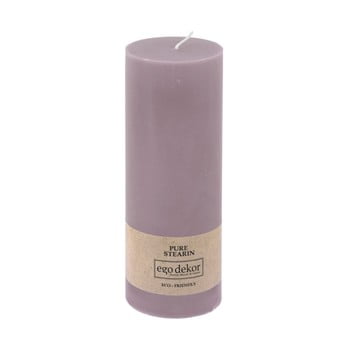 Lumânare baltic candles eco, înălțime 20 cm, mov