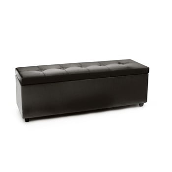 Bancă cu spațiu de depozitare tomasucci nice, negru