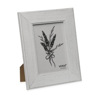 Ramă foto din lemn pentru fotografie versa madera blanco, 13 x 18 cm
