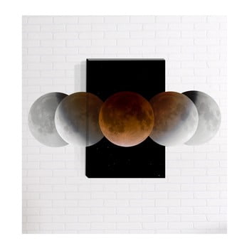 Tablou de perete 3d mosticx planets, 40 x 60 cm