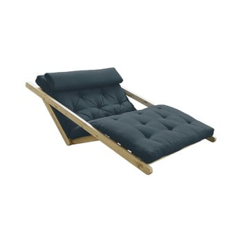 Canapea extensibilă karup design figo natural, albastru petrol