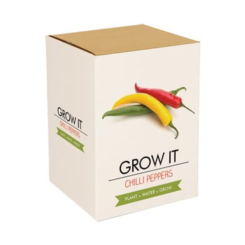 Set grădinărit, semințe ardei iute Gift Republic Chilli Peppers
