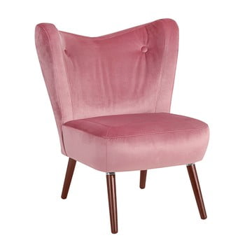 Fotoliu max winzer sari velvet, roz