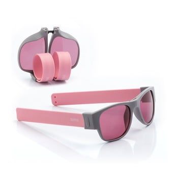 Ochelari de soare pliabili InnovaGoods Sunfold PA1, roz imagine
