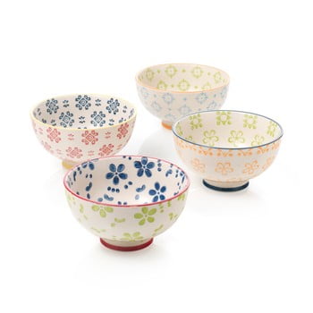 Set 4 boluri colorate brandani, 4 buc.