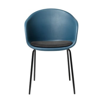Scaun dining unique furniture topley, albastru