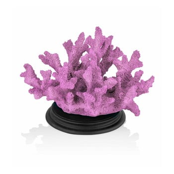 Coral decorativ the mia coral, 27 x 17 cm, mov
