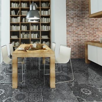 Autocolant de pardoseală, impermeabil ambiance grey stones, 90 x 60 cm