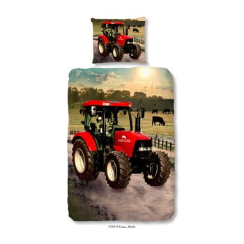 Lenjerie de pat din bumbac pentru copii Good Morning Guus, 140 x 200 cm