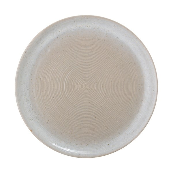 Béžový kameninový talíř Bloomingville Taupe, ø 27 cm