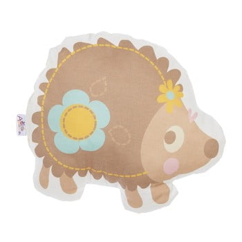 Pernă din amestec de bumbac pentru copii apolena pillow toy hedgehog, 28 x 25 cm