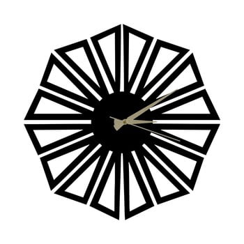 Ceas din metal dandelion, 60 x 50 cm