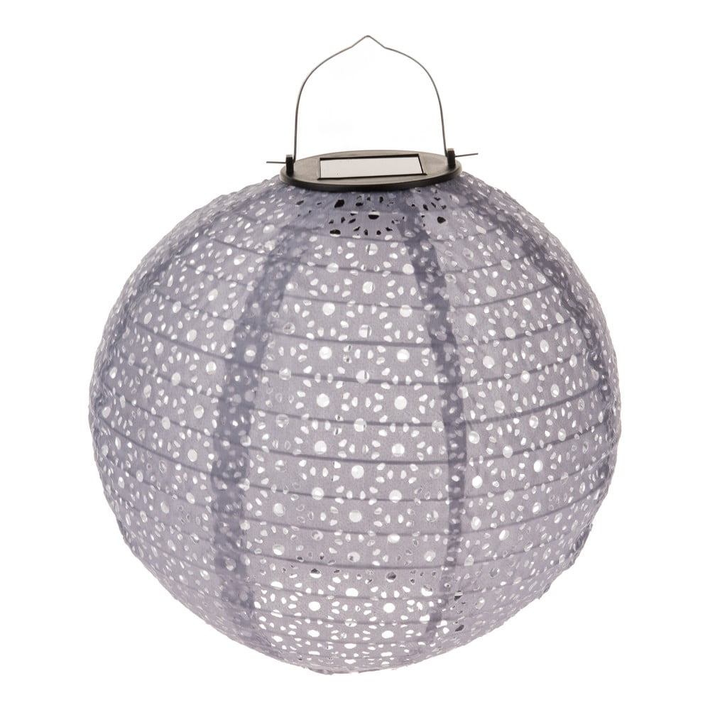 Šedý lampion ø 25 cm – Dakls