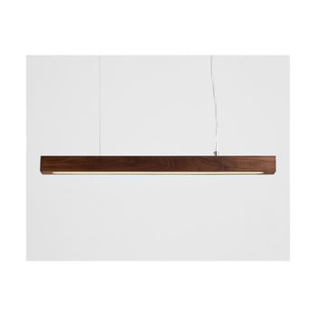 Lustră din lemn de nuc custom form line plus m