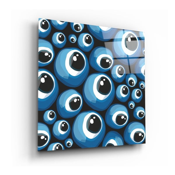 Skleněný obraz Insigne Lagoon Evil Eye, 100 x 100 cm