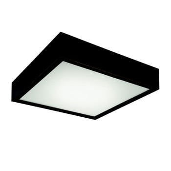 Plafonieră pătrată lamkur plafond, 37,5 x 37,5 cm, negru