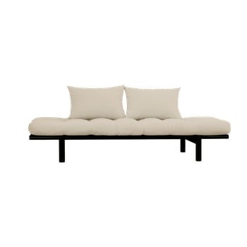 Canapea karup design pace black/beige
