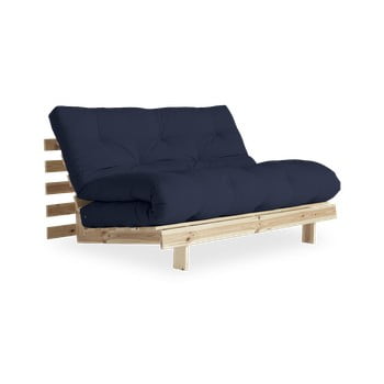 Canapea extensibilă karup design roots raw/navy, albastru închis