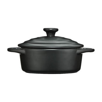 Oală din ceramică premier housewares, 600 ml, negru