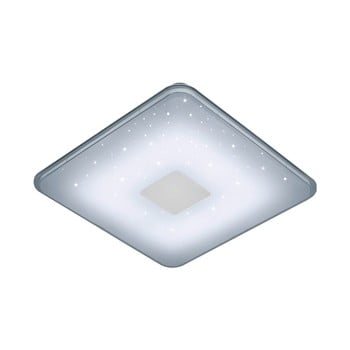 Plafonieră led cu telecomandă trio samurai, 42,5 x 42,5 cm, alb