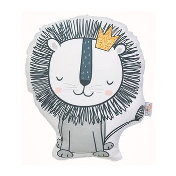 Pernă din amestec de bumbac pentru copii apolena pillow toy lion, 33 x 28 cm