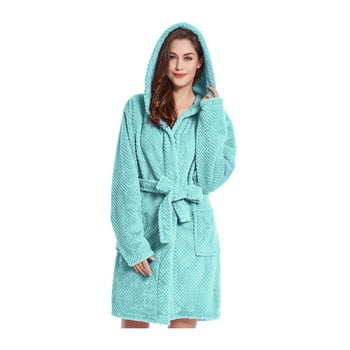 Halat de baie unisex decoking sleepyhead, mărime m, turcoaz
