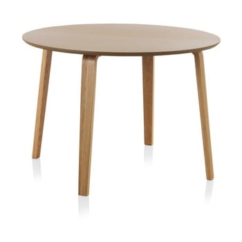Masă dining rotundă geese natural, ⌀ 110 cm